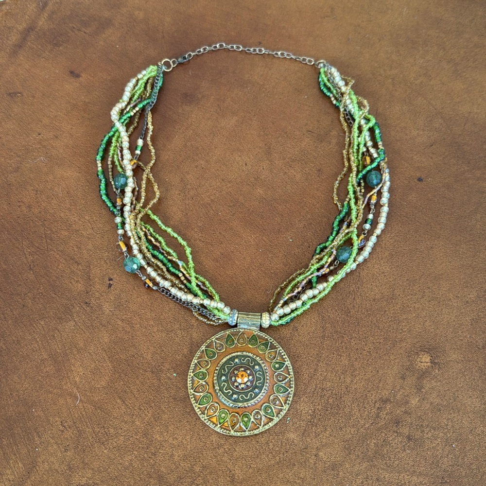 Ethnic Beaded Necklace